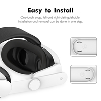 2024 nouvelle sangle de tête confortable avec batterie 6000mAh pour accessoires Meta Quest 3 VR