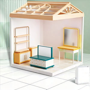 <span class=keywords><strong>Casa</strong></span> <span class=keywords><strong>de</strong></span> <span class=keywords><strong>Muñecas</strong></span> FQ para Niñas, Muebles Miniatura <span class=keywords><strong>de</strong></span> Madera, Juego <span class=keywords><strong>de</strong></span> Cocina <span class=keywords><strong>de</strong></span> Madera en Miniatura con Accesorios - Product Image 6