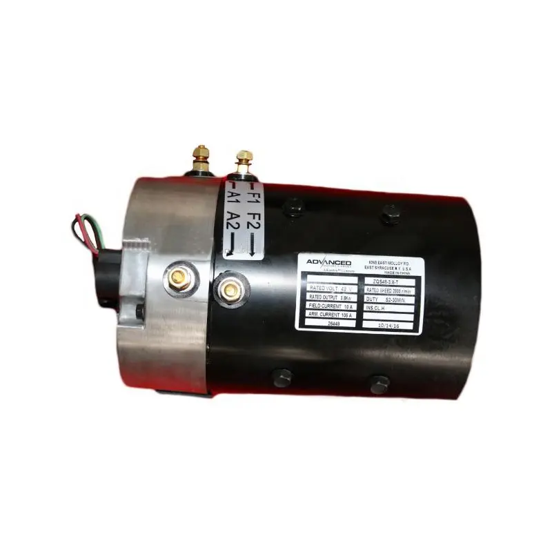 High Efficiency 48V 3.8KW DC Golf Cart Motor