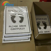 Tappetini antiscivolo per auto di Design angoli tappetino antiscivolo per auto di alta qualità nuovo Set di borse nere carta di carta da imballaggio universale in PVC