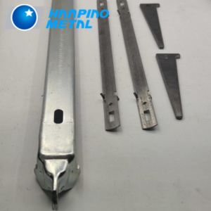 Bê tông ván khuôn phụ kiện stanchion ép móc pre-mạ kẽm hình chữ U yếu tố sắt miếng đệm cho tấm gỗ - Product Image 3