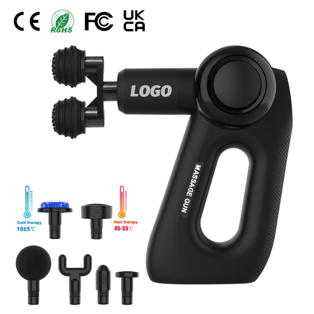 Portable Type-C Charging Five Speed Adjustable Brushless Motor 30LBS Stall Force Body Deep Tissue Fascia Massage Gun Mini