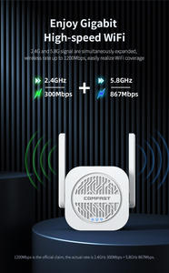 <span class=keywords><strong>Meilleur</strong></span> prolongateur Wi-Fi longue portée comfast nouveau produit CF-WR765AC OEM double bande Wi-fi Booster répéteur sans fil pour la maison - Product Image 6