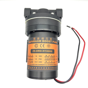 Cyuh Series — pompe à eau à grand débit 800GPD, 1000GPD, 1200GPD, 6 chambres, stimulateur RO à diaphragme, pour machines à eau ro professionnelles - Product Image 2