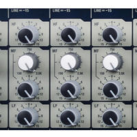 Console de mixage EFX20 à 20 canaux à succès, console de mixage de studio d'enregistrement alimentée avec coque en métal