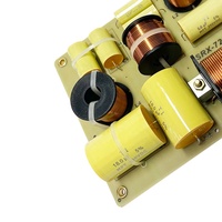Diviseur de fréquence passif professionnel fabriqué par Oule pour deux woofers et un tweeter, compatible avec le boîtier de haut-parleur SRX725