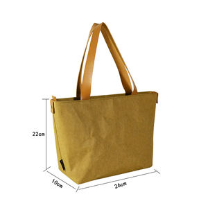 DuPont <b>Tyvek</b> <b>Paper</b> Washable Kraft <b>Paper</b> <b>Tyvek</b> Tote Bag Shopping Bag Shoulder Bag - Product Image 5