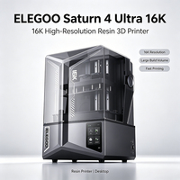 Imprimante 3D à résine ELEGOO Saturn 4 Ultra 16K, imprimante LCD haute précision pour la maison, l'éducation, le bricolage et le prototypage