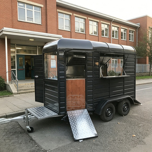 Customizable <b>Mobile</b> <b>Trailer</b> With Efficient Layout For Quick Service <b>Restaurants</b> Horse Box Food Truck - Product Image 5