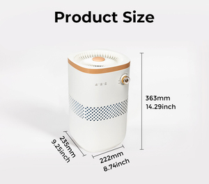 Humidificadores Evaporativos de Escritorio Ultra Silenciosos y Saludables <span class=keywords><strong>para</strong></span> el Hogar - Product Image 5