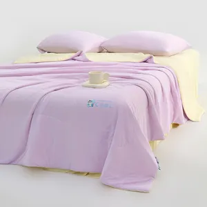 Sndon Machine washable air-conditioning comforter Cool feeling summer comforter Cool even after a long time of washing