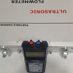 FDT-25 Portable Digital Ultrasonic Flow Meter Kit with 1% Accuracy 0.2% <b>Repeatability</b> 0.5% Linearity 1-Year Warranty - Product Image 3