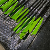 Flèches de tir à l'arc en carbone pur de 32 pouces +/-0.003 600/700/800sp, tiges ID4.2mm/6.2mm pour arc composé et arc classique, chasse et tir