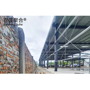 Chinese Manufacturers Prefab Light Material High Rise Steel <strong>Structure</strong> Shopping Mall <strong>Building</strong> Framed Pre <strong>Engineering</strong> House - Product Image 6