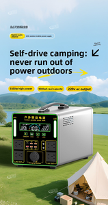 Estación de energía móvil de carga de pila montada en vehículo USB <span class=keywords><strong>solar</strong></span> portátil para exteriores de 2000W con paneles solares o paneles fotovoltaicos - Product Image 4