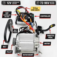 Kit d'alimentation hybride de qualité automobile pour conversion essence-électrique pour fourgon utilitaire, camionnette légère, pick-up, SUV, MPV