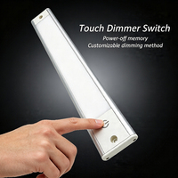 Plafonnier LED à dôme tactile dimmable 12-28V pour éclairage intérieur de caravane, camping-car, fourgonnette, camping-car, camion