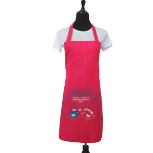 Teijin Sleeveless <b>Apron</b> One Size Red <b>Waterproof</b> Oil Proof Custom Pattern 72x68cm - Product Image 4