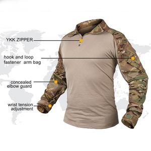 Uniforme Táctico de Camuflaje G3 Personalizado, Camisa y Pantalones, Traje de Rana, Uniforme de Batalla, Uniforme Táctico de Camuflaje con Rodilleras - Product Image 6