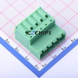 KF2EDGKDR-5.0-5P Plug-in Terminal Block P=5mm Connector ( Connector Type: Plug )( Construction: 1x5P )( Pitch: 5mm ) - Product Image 1
