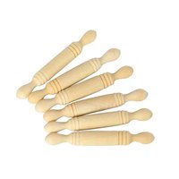 Rouleau à pâtisserie miniature en bois, accessoire de décoration pour maison de poupée, accessoire de photographie pour micro-scènes