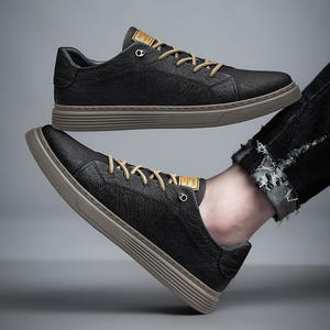 Zapatillas Planas de Talla Grande Nuevas de Primavera |   Zapatos casuales de cuero genuino para hombre a la moda |   Dropshipping - Product Image 2