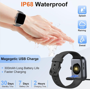 Nuevo Reloj Inteligente AMOLED de 1.91\" con Resistencia al Agua IP68 para Hombres y Mujeres, Monitor de Actividad Física con Más de 110 Modos Deportivos, Monitor de Frecuencia Cardíaca y SpO2, Compatible con Android e iOS - Product Image 4