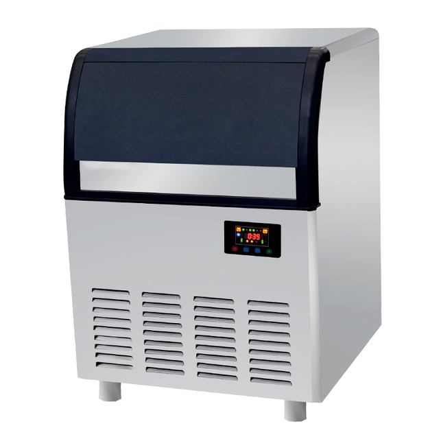 100kg Ice Maker Manufacturer's Direct Price: Ice Maker Factory Commercial Ice Cube Machine110v110v240v