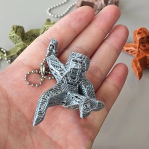 Llavero de cosplay de la película Hail Mary Grace <span class=keywords><strong>Rocky</strong></span>, llavero con impresión 3D Kawaii, accesorio para bolso, adorno, accesorio decorativo - Product Image 5