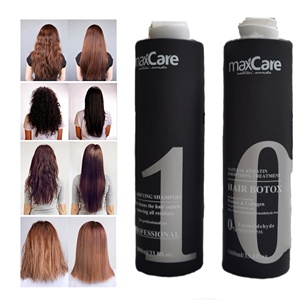 Traitement capillaire professionnel à la protéine, Botox capillaire lissant, marque privée, OEM <span class=keywords><strong>pour</strong></span> les <span class=keywords><strong>cheveux</strong></span> <span class=keywords><strong>crépus</strong></span>, fabricant Maxcare - Product Image 1