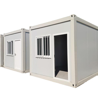 Unit Akomodasi Sementara Mewah Prefabrikasi Murah Model Flat-Pack untuk Luar Ruangan