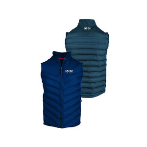 Livraison rapide Sportswear Down Gilet Hiver Chaud Sans Manches Vestes Fermeture Éclair Pour Hommes Pour L'entraînement - Product Image 2