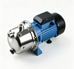 <span class=keywords><strong>Pompe</strong></span> à jet électrique monophasée auto-amorçante en acier inoxydable à forte aspiration pour l'irrigation des jardins à eau claire, faible bruit, 0,75 CV - Product Image 1