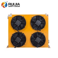 Refroidisseur d'huile hydraulique pour machine à cintrer, échangeur de chaleur industriel refroidi par air, adapté aux machines à béton et agricoles