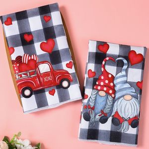 <span class=keywords><strong>Serviette</strong></span> de cuisine en lin pour la Saint-Valentin 2026, décoration de mariage avec imprimé romantique, gnome rustique de la Saint-Valentin, <span class=keywords><strong>serviette</strong></span> de thé pour fête à la maison - Product Image 2