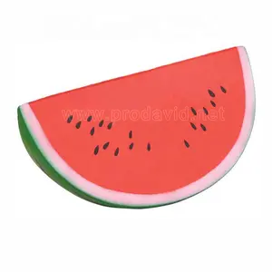 Hot Sale Pu Kawaii Wassermelone frucht Langsam steigender Stress Relief Squeeze Toy
