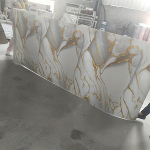 Adesivo rimovibile in PVC marmo autoadesivo carta da parete buccia e bastone contatto carta da parati rotolo Pvc marmo - Product Image 5