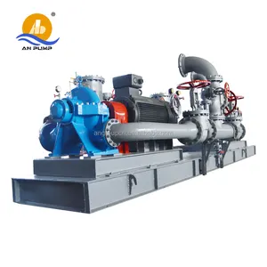 Große Durchfluss kapazität Doppel volumen Bewässerung Dieselmotor angetriebene Wasserpumpe zentrifugal