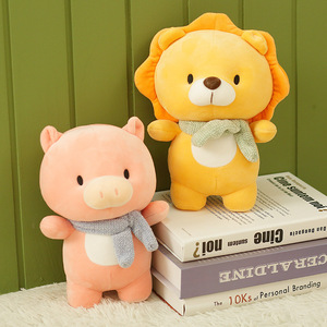 Peluche mignonne <span class=keywords><strong>dinosaure</strong></span> et <span class=keywords><strong>petit</strong></span> lion de style Instagram, rembourrée en coton PP, super douce, poupée <span class=keywords><strong>pour</strong></span> enfants, cadeau d'anniversaire, petite taille - Product Image 2