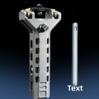 Lance-pierre automatique en alliage d'aluminium CNC avec chargeur mécanique à alimentation par chargeur, système anti-blocage pour le tir en extérieur
