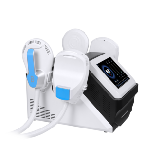แบบพกพา 4 ด้ามจับ EMS นีโอ RF เครื่องสลายไขมันด้วยคลื่นความถี่วิทยุเครื่องกระตุ้นกล้ามเนื้อการเผาผลาญไขมันลดน้ำหนักอุปกรณ์ความงาม - Product Image 6