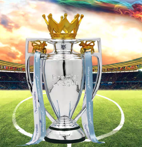 Set de Trofeos Conmemorativos con Diseño de Club, Medallas de Cristal para la Final de la Copa Barclays, Artículos para Fanáticos del Fútbol y Clubes - Product Image 6