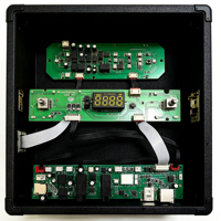 Module amplificateur audio double canal avec lecteur MP3 et affichage numérique pour système de sonorisation DIY