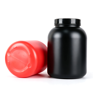 Botella de Plástico Grande para Polvo, Frasco de Almacenamiento de Boca Ancha con Tapa de Rosca para Mezcla de Proteínas y Suplementos - Product Image 3