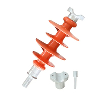 Aislante para Líneas Eléctricas de Alta Tensión, Material Compuesto/Porcelana/Vidrio Opcional, 11kV-220kV, Aislante de Energía Anticontaminación