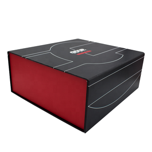 Boîte cadeau en carton rigide personnalisée, épaisseur 2 mm, avec poignée, pour autocollants, emballage artisanal, vente en gros - Product Image 1