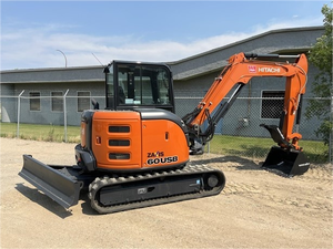 Machine de construction sur chenilles Hitachi ZX60, mini-excavatrice, excavatrice de 6 tonnes, excavatrices Hitachi d'occasion - Product Image 5