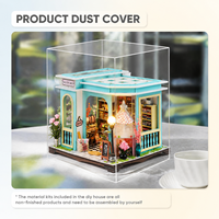 ODM 2025 Nouveau kit artisanal pour atelier de couture, artisanat en bois, métal, plastique, papier, lumière LED, puzzle 3D en bois, maison miniature DIY