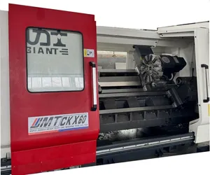 Mesin bubut potong panas CNC mesin bubut Heavy Metal otomatis mencari dealer! CKX60