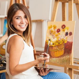 <span class=keywords><strong>Prix</strong></span> usine 100% huile acrylique peinture coton blanc en gros toile tendue jet d'encre coton enveloppé <span class=keywords><strong>toiles</strong></span> - Product Image 4